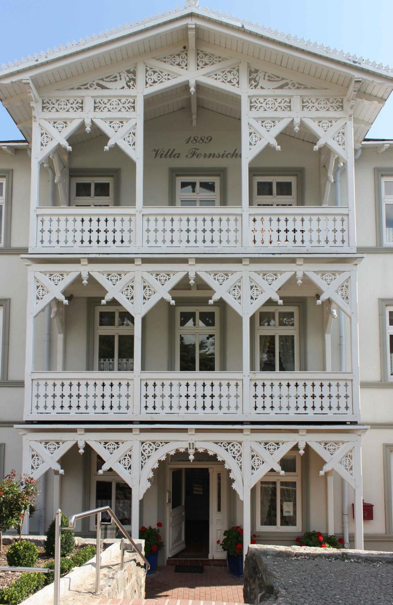 Villa Fernsicht - Wohnung Nr 1 - Mit Meerblick Засниц Экстерьер фото