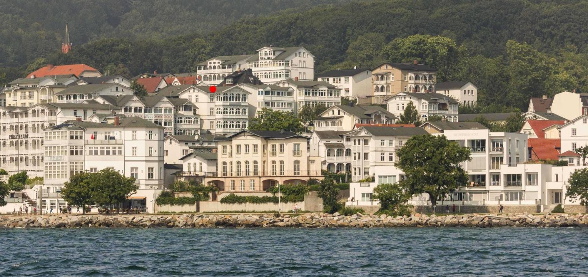 Villa Fernsicht - Wohnung Nr 1 - Mit Meerblick Засниц Экстерьер фото