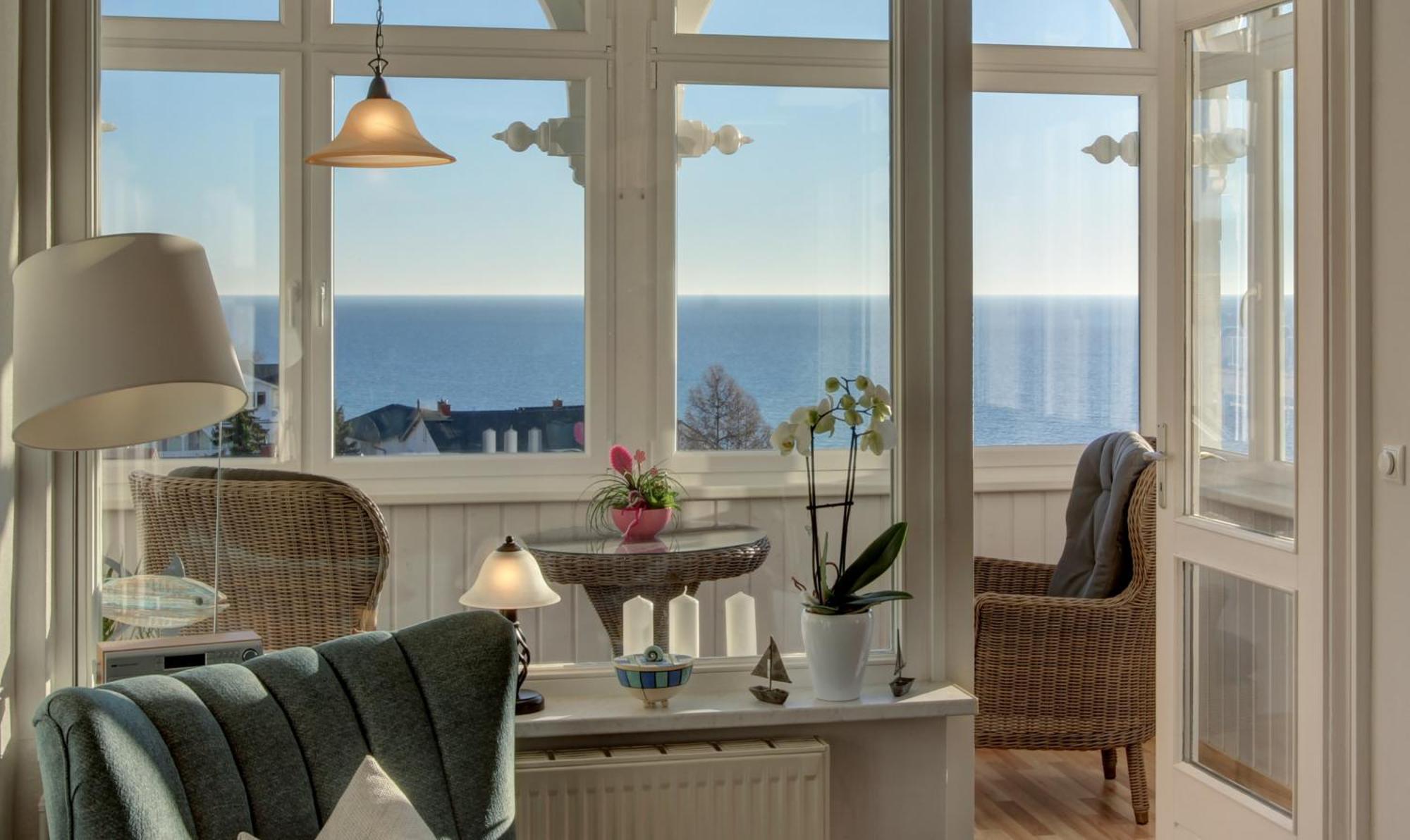 Villa Fernsicht - Wohnung Nr 1 - Mit Meerblick Засниц Экстерьер фото